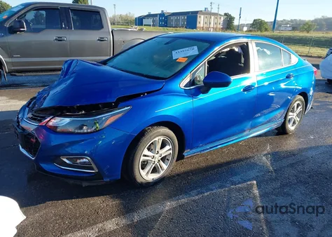 2018 Chevrolet Cruze Lt Auto из США, поврежденный, VIN 1G1BE5SM9J7188400